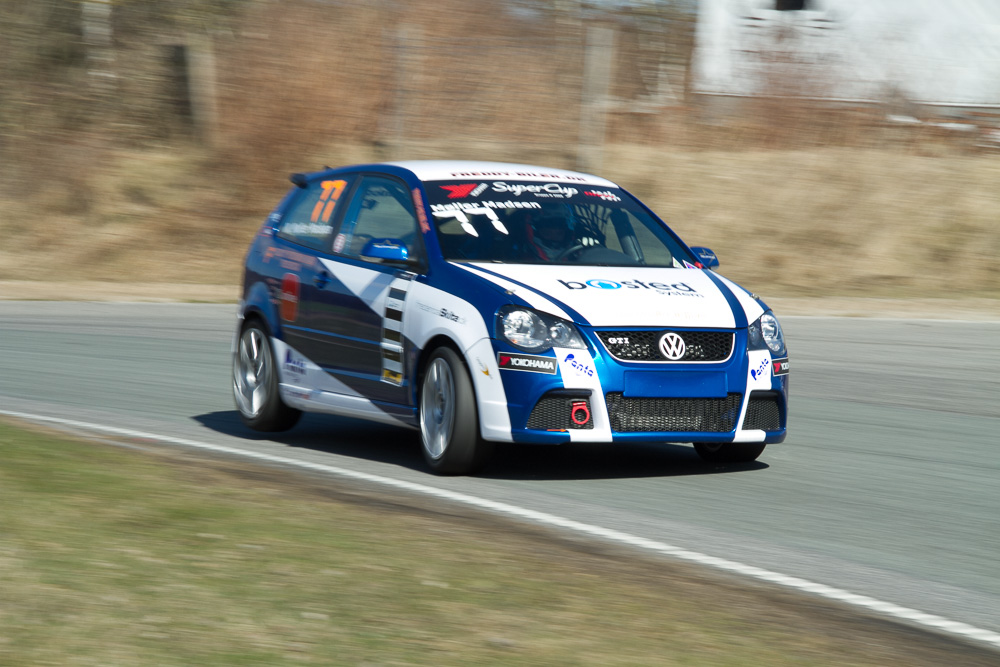 Nicolaj Møller Madsen i VW Polo GTi
(Foto: Gripping Media)